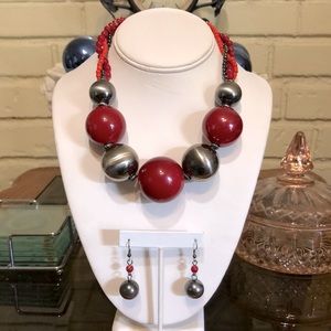 Ladies Necklace and Earring’s Set